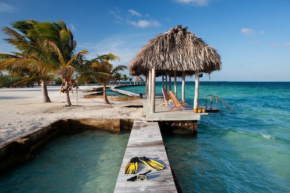 Royal Belize Hotel Thatch Caye Eksteriør billede