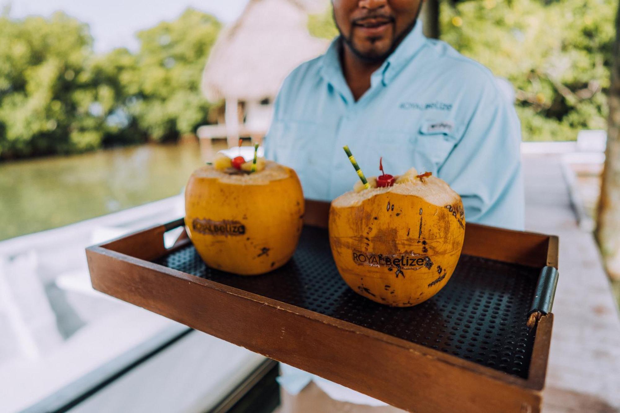 Royal Belize Hotel Thatch Caye Eksteriør billede